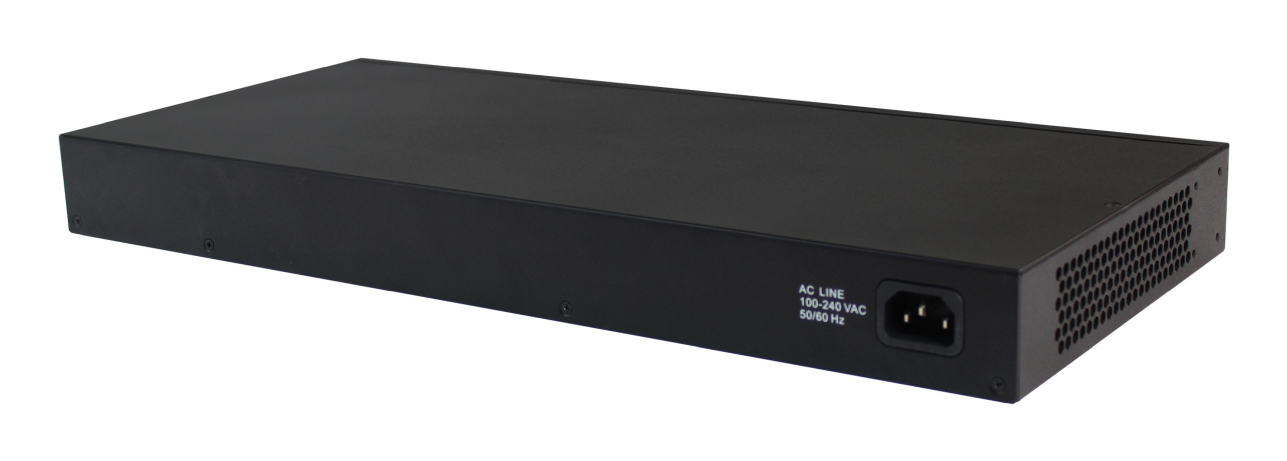 ALLNET Switch smart managed Layer2• 24x GbE• 4x SFP+• 19• Lüfterlos• - Switch - 1 Gbps, Ansicht 2