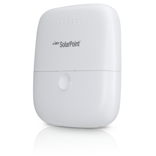 Ubiquiti SunMAX SolarPoint - Einzelband (2,4GHz) - Ethernet/LAN - Weiß, Ansicht 2