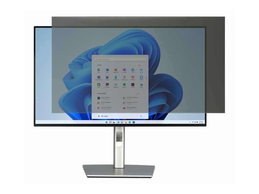 Kensington Blickschutzfilter für Bildschirme - entfernbar - klebend - 68.6 cm (27), Ansicht 5