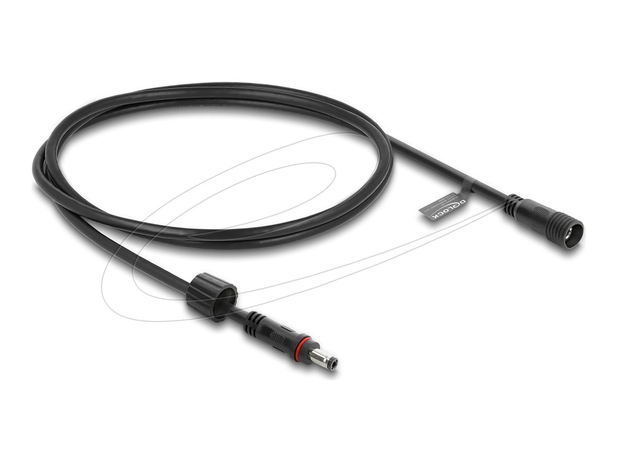 Delock Spannungsversorgungs-Verlängerungskabel - DC-Stecker 5,5 mm x 2,5 mm (M)