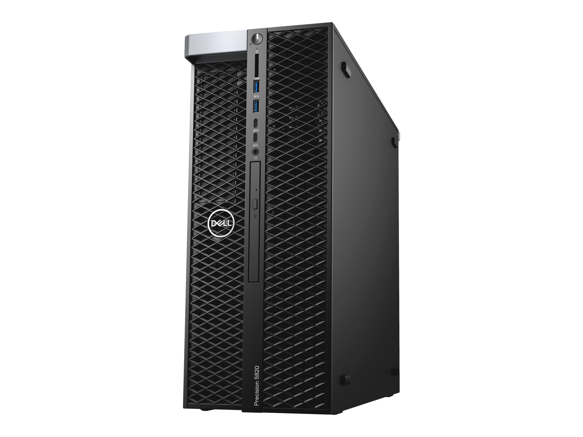 Dell Precision 5820 Tower - Mid tower - 1 x Xeon W-2235 / 3.8 GHz - vPro - RAM 32 GB - SSD 512 GB