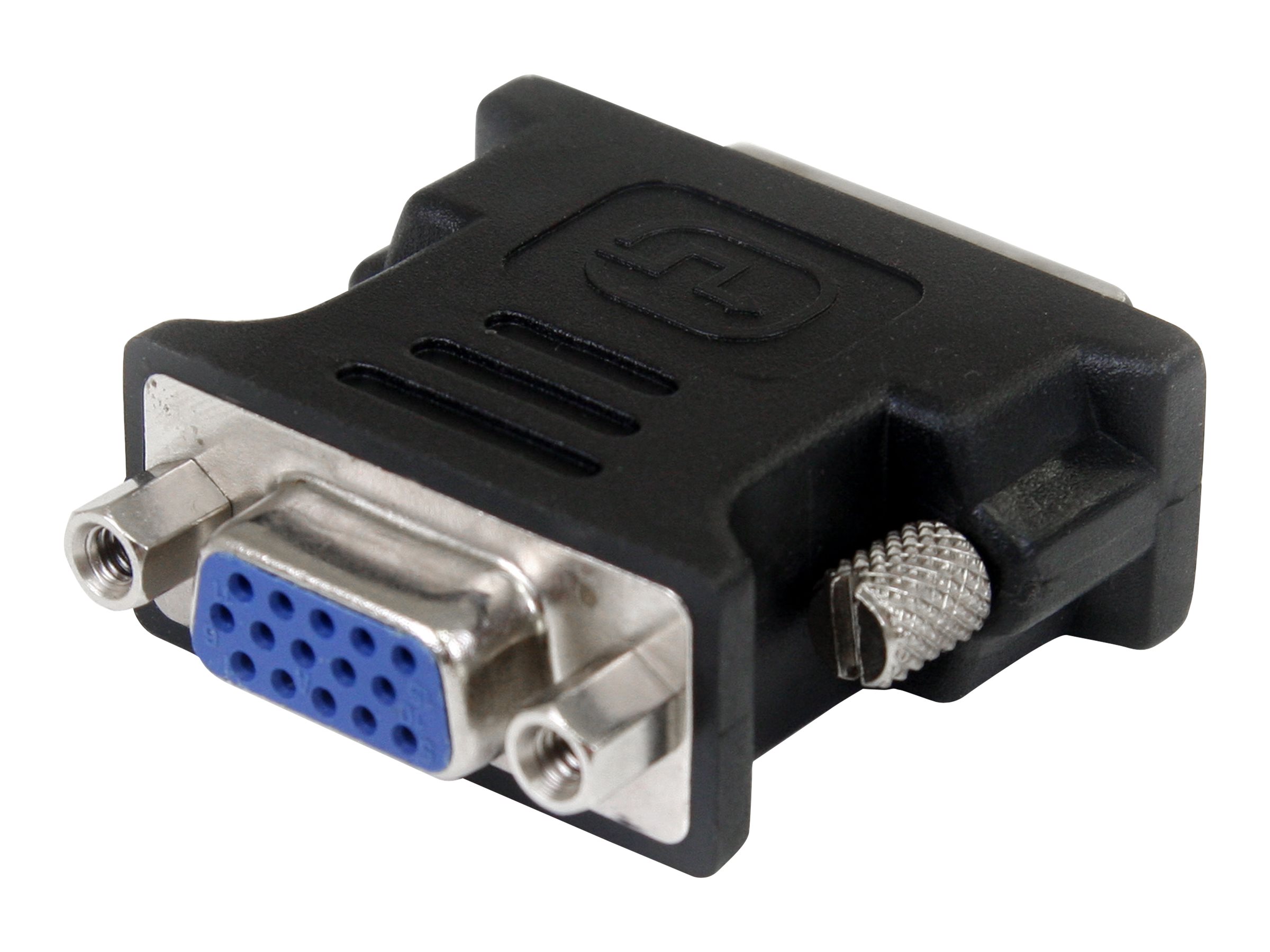 StarTech.com StarTech DVI auf VGA Adapter - DVI-I Stecker zu VGA Buchse Kabel Adapter - Schwarz - 10er Pack - VGA-Adapter - HD-15 (VGA)