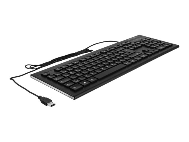 DELOCK USB Tastatur kabelgebunden 1,5 m (12672)