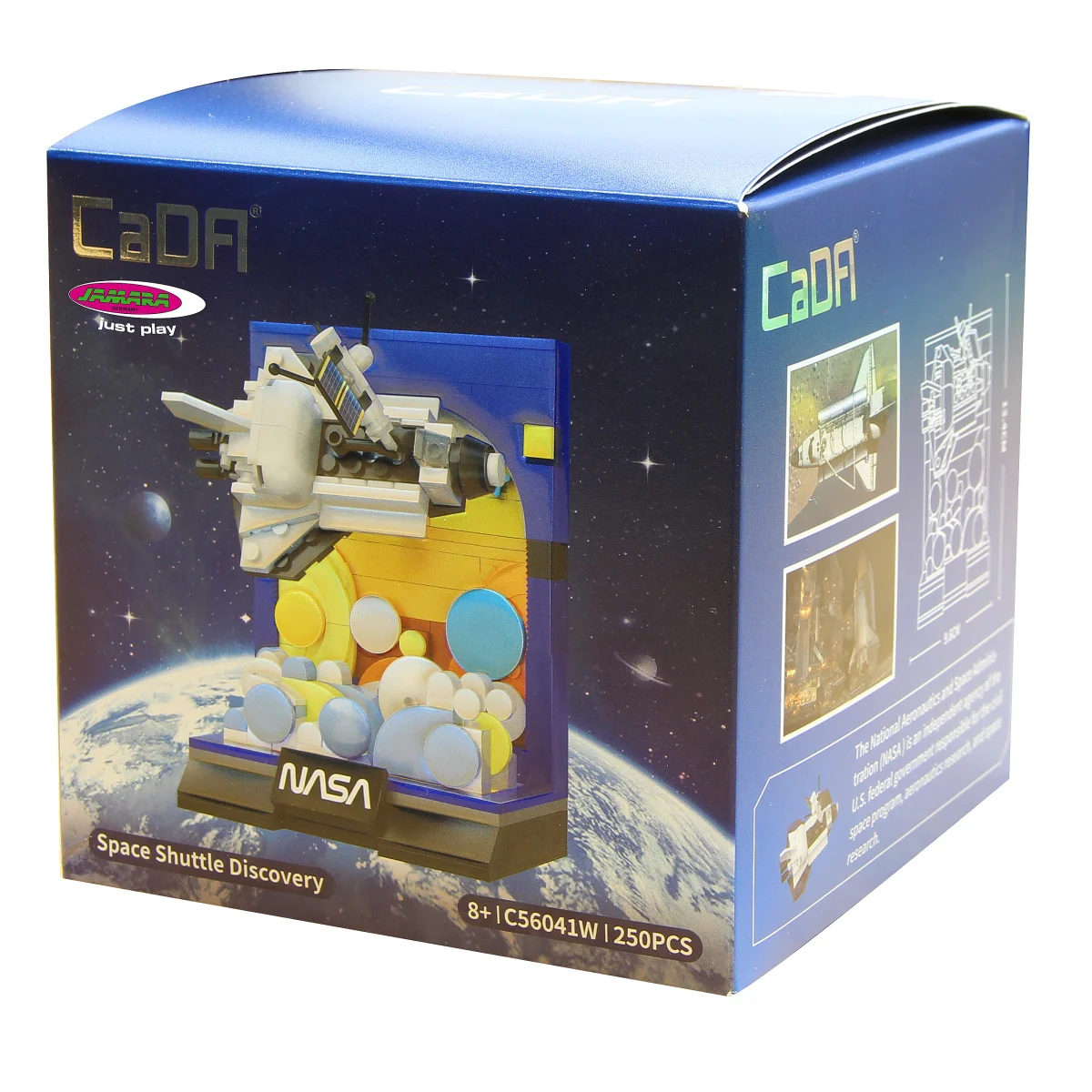 JAMARA CaDA Space Shuttle Bricks weiß 8+, Ansicht 2