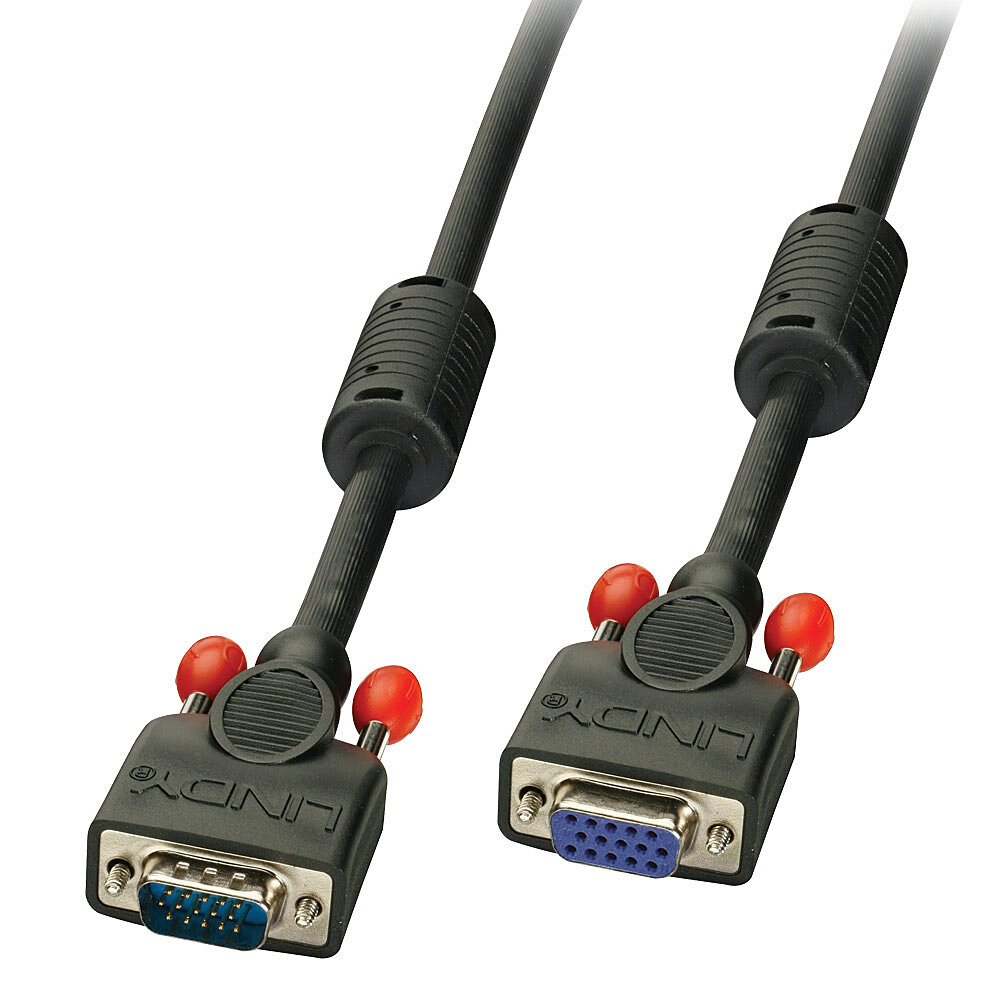 Lindy VGA-Verlängerungskabel - HD-15 (VGA) (W)