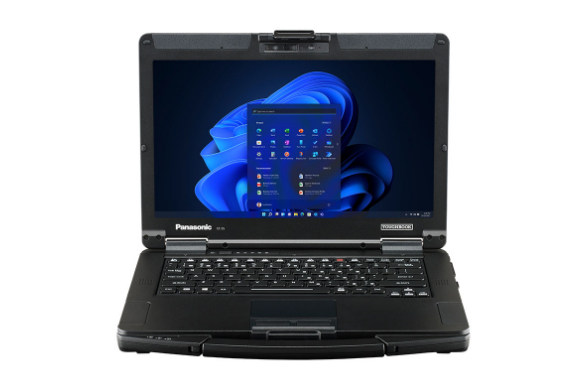 Panasonic Toughbook 55 - Robust - Intel Core i5 1345U - Intel Iris Xe Grafikkarte - 16 GB RAM  - TL: Deutsch, QWERTZ, Ansicht 2