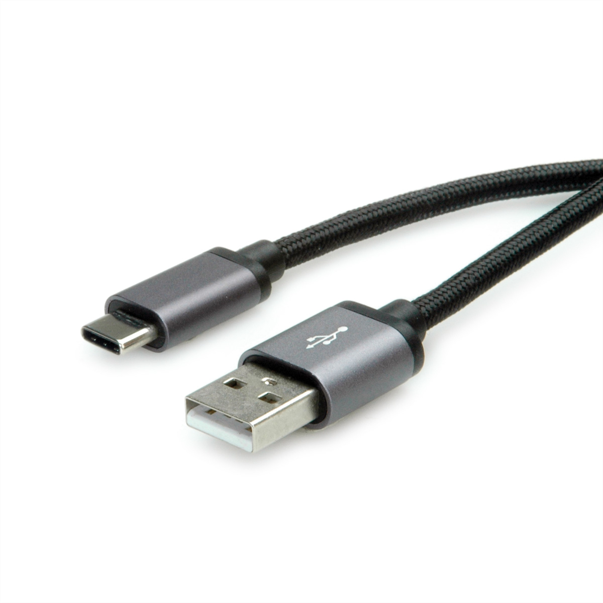 ROLINE 11029029 USB Kabel 3 m USB A USB C Schwarz - Silber