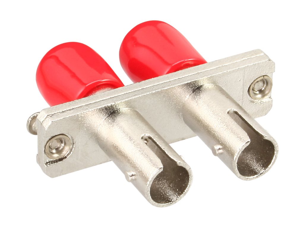 InLine LWL Kupplung - Duplex STST - Multimode - Keramik-Hülse - zum Einbau