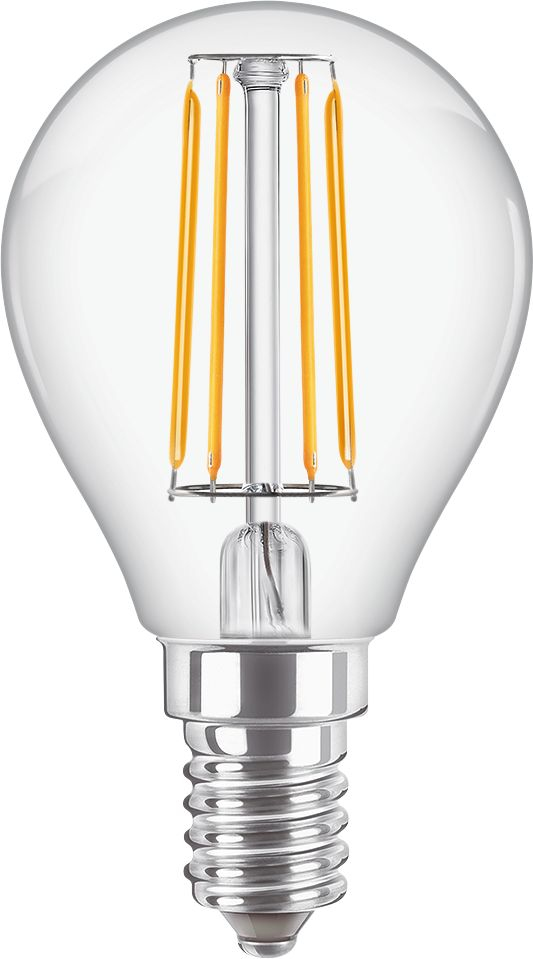 Philips CorePro LEDluster - Glühbirne mit LED-Filament - Form: P45 - klar Finish - E14 - 4.3 W (Entsprechung 40 W), Ansicht 2