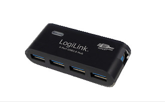 LogiLink USB 3.0 Hub 4-Port - Hub - 4 x SuperSpeed USB 3.0, Ansicht 3