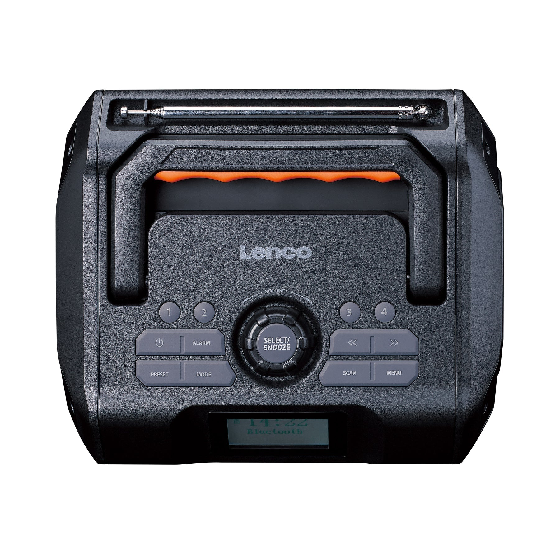 Lenco ODR-160GY - Leistungsstarkes tragbares outdoor DAB+/FM Radio mit Bluetooth - AAC, Ansicht 4