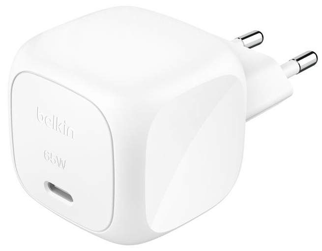 Belkin BoostCharge - Netzteil - kompakt - 65 Watt - Power Delivery 3.1 (24 pin USB-C), Ansicht 2
