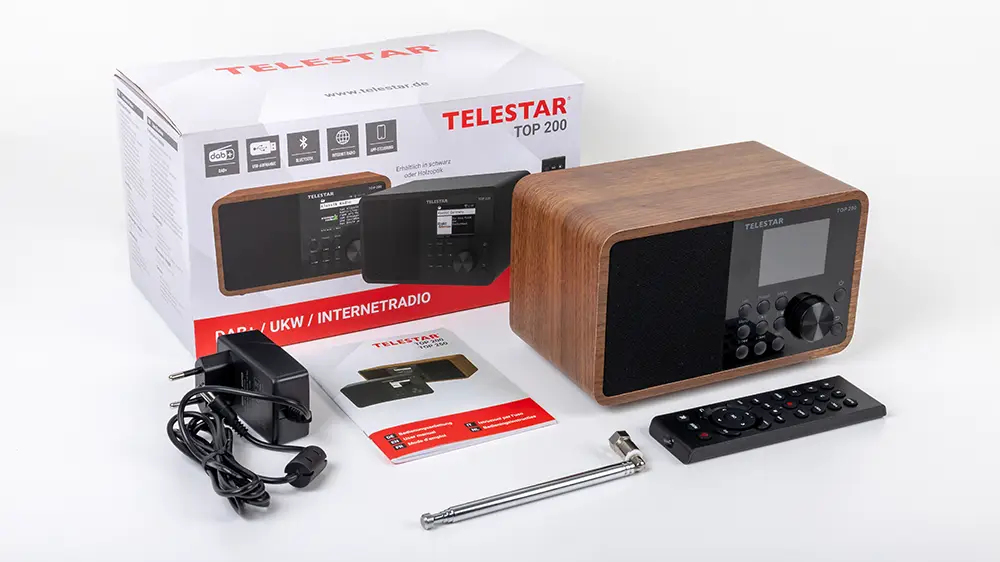 Telestar TOP 200 Holz Multifunktionsradios Stationäre Radios, Ansicht 4