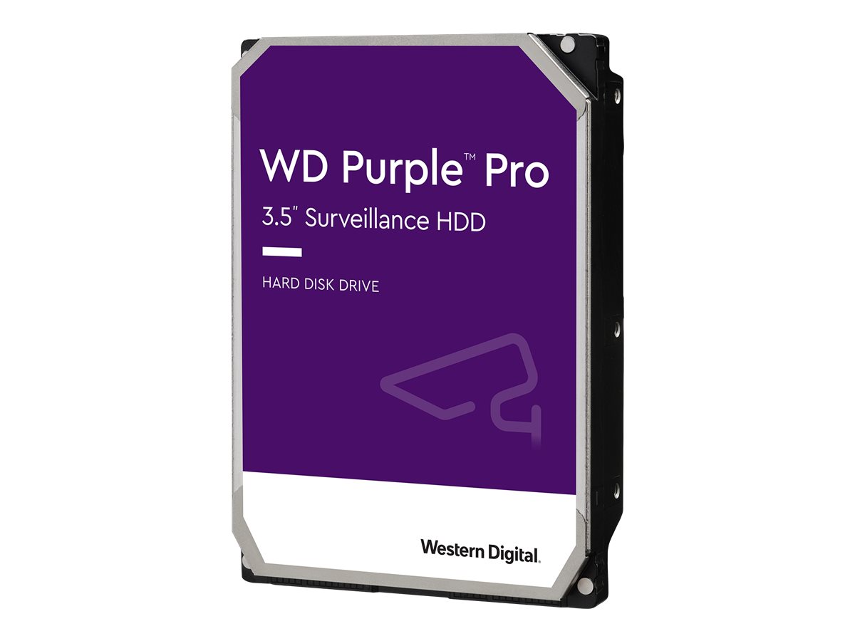 WD Purple Pro WD181PURP - Festplatte - 18 TB - intern - 3.5" (8.9 cm) - SATA 6Gb/s