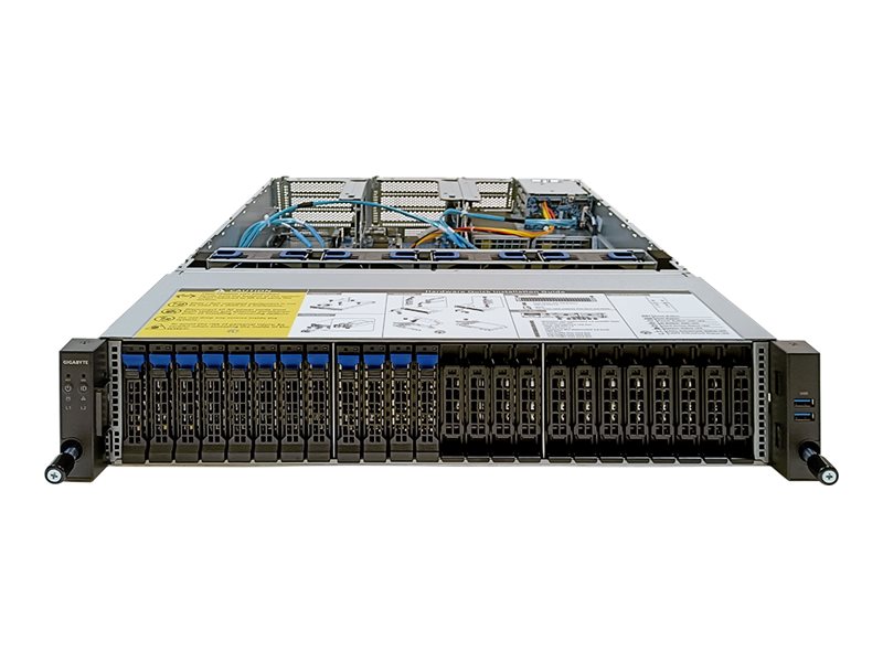 Gigabyte R282-Z97 (Rev. A00) - Server - Rack-Montage - 2U - 1-Weg - keine CPU - RAM 0 GB - SATA/SAS/NVMe - Hot-Swap 6.4 