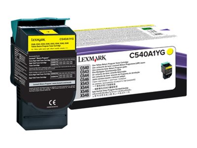 Lexmark Gelb - original - Tonerpatrone LCCP LRP