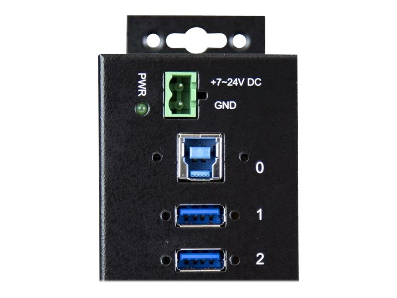 StarTech.com 10 Port Industrieller USB 3.0 Hub, Ansicht 4