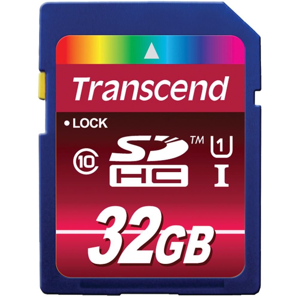 Transcend Flash-Speicherkarte - 32 GB - Class 10 - UHS-I, Ansicht 3
