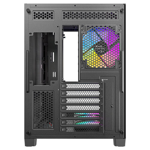 Antec Geh Mid C5 Curve ARGB ATX/M-ATX/M-ITX o.N. BK retail - Midi/Minitower - ATX, Ansicht 4