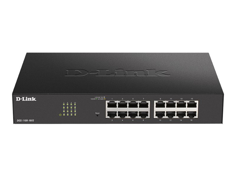 D-Link DGS 1100-16V2 - Switch - Smart - 16 x