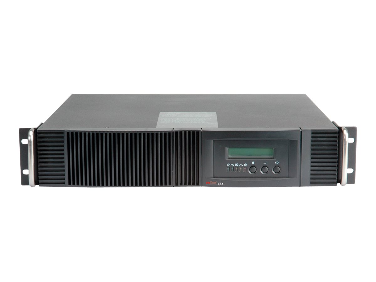 ROLINE ProSecure III 1500 RM2HE - USV (Rack - einbaufähig) - Wechselstrom 160 - 230 V - 1350 Watt - 1500 VA - RS-232, USB - Ausgangsanschlüsse: 4 - PFC - 2U - 48.3 cm (19")
