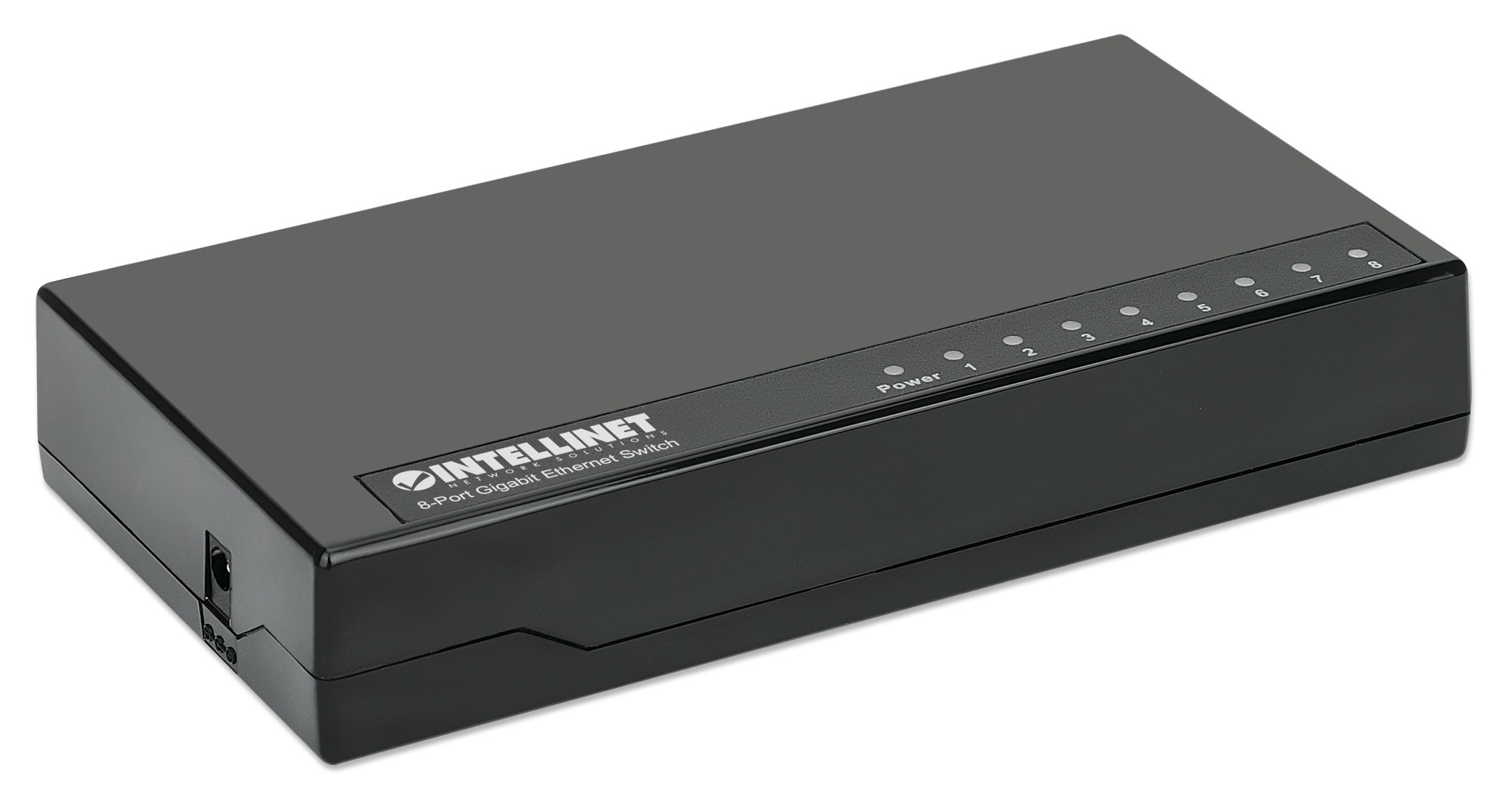 IC Intracom Intellinet - Switch - 8 x 10/100/1000 - Desktop, Ansicht 3