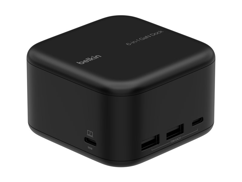 Belkin CONNECT 6-in-1 Core GaN - Dockingstation