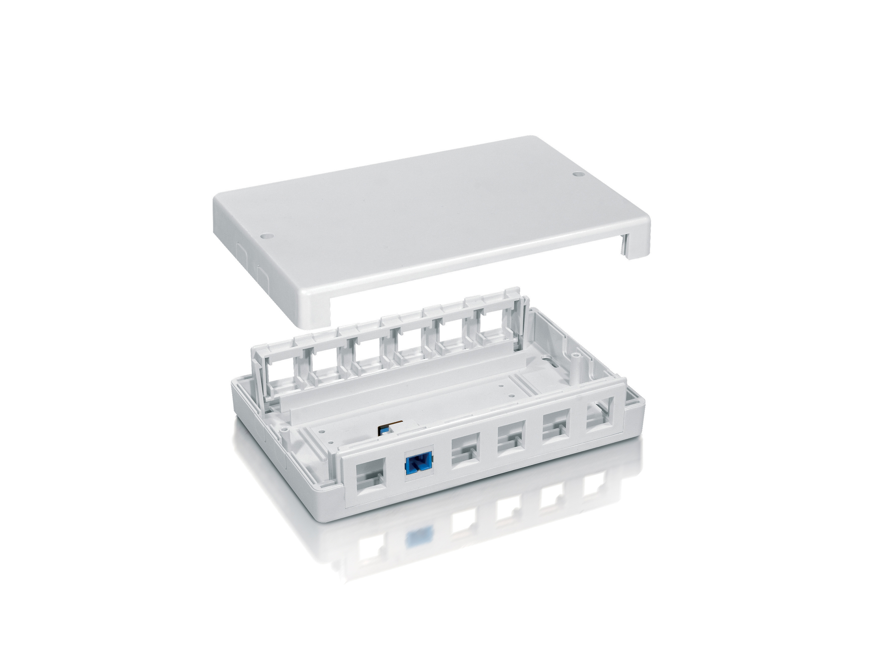 Equip Professional - Installationskasten Netzwerkoberfläche, Ansicht 2