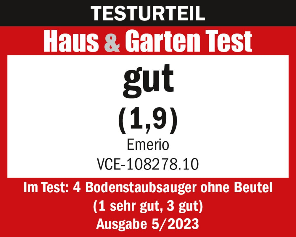 Emerio VCE-108278.10 - Staubsauger - Kanister, Ansicht 4