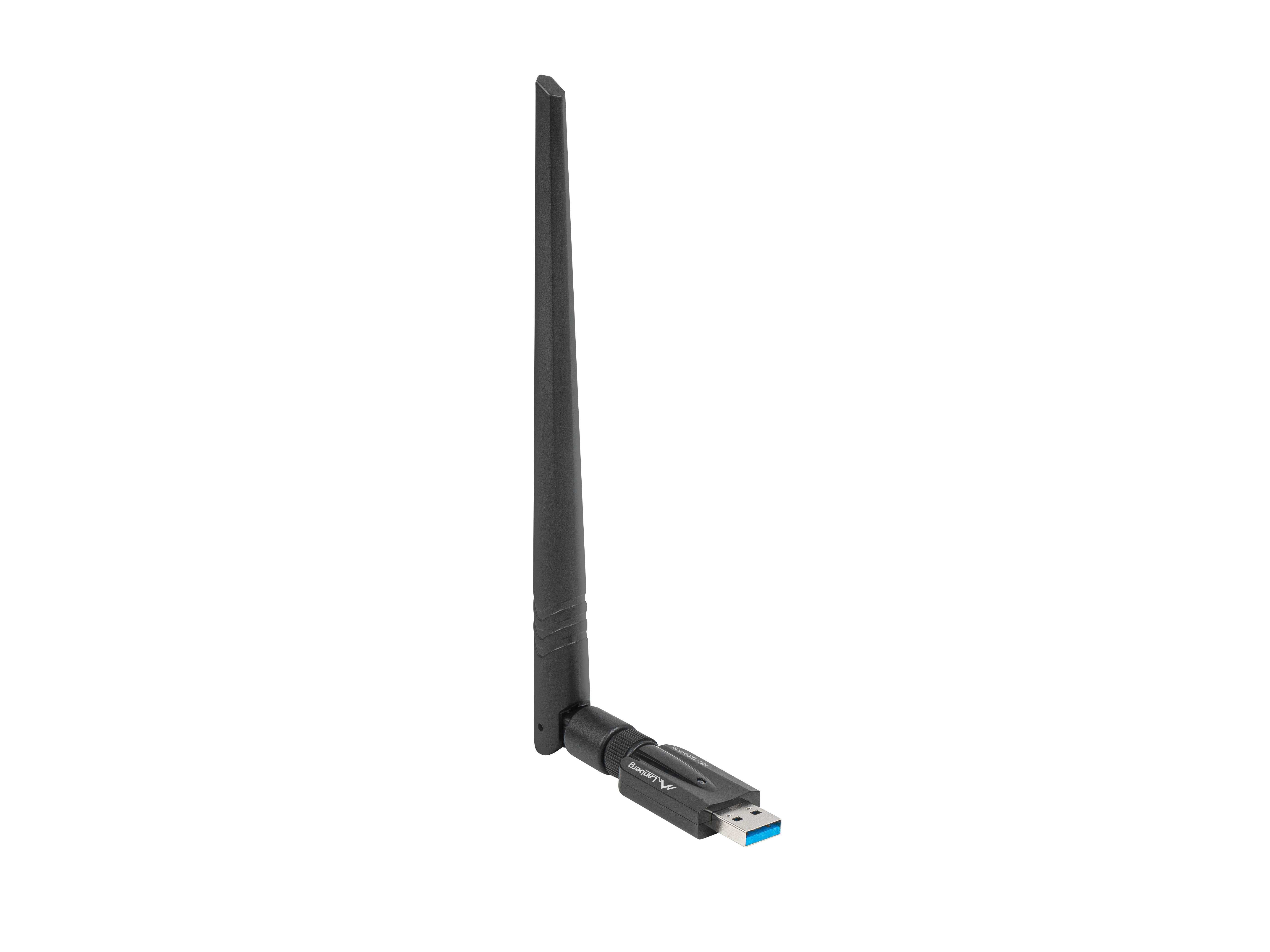 Lanberg NC-1200-WIE - Eingebaut - Kabellos - USB - WLAN - 1200 Mbit/s - Schwarz, Ansicht 2