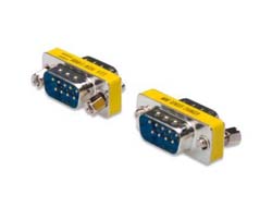 DIGITUS Mini Gender-Changer / 9-pin
