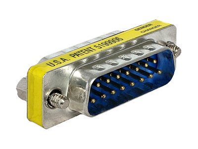 Delock D-Sub 15 Pin Stecker > Stecker Gender Changer