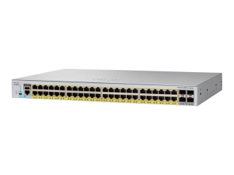 Cisco Catalyst 2960L-SM-48PS - Switch - L3 - Smart - 48 x 101001000 (PoE+)
