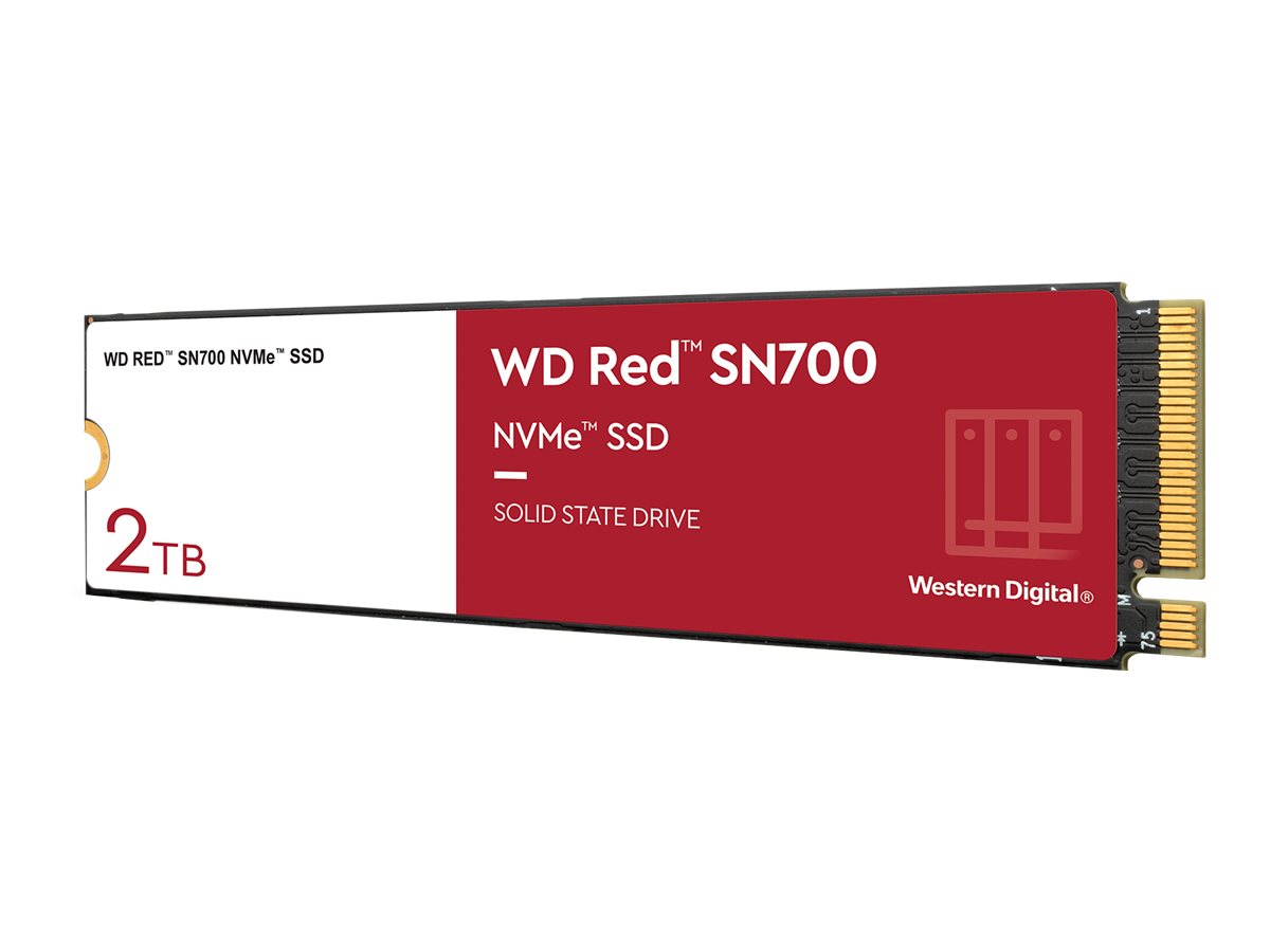 WD Red SN700 WDS200T1R0C - 2 TB SSD - intern - M.2 2280 - PCI Express 3.0 x4 (NVMe)