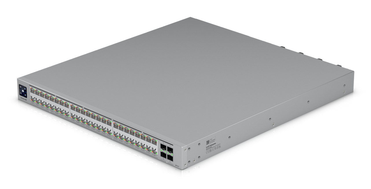 Ubiquiti UniFi Enterprise Campus 48 PoE (2150 W) - Switch - L3 - 16 x 2.5GBase-T/32 x 10Gb Ethernet/4 x 25 Gigabit SFP28, Ansicht 3