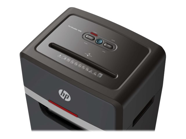 Hewlett Packard (HP) HP Pro Shredder 16MC Mikroschnitt Papier Büro- und Heftklammern Kreditkarten