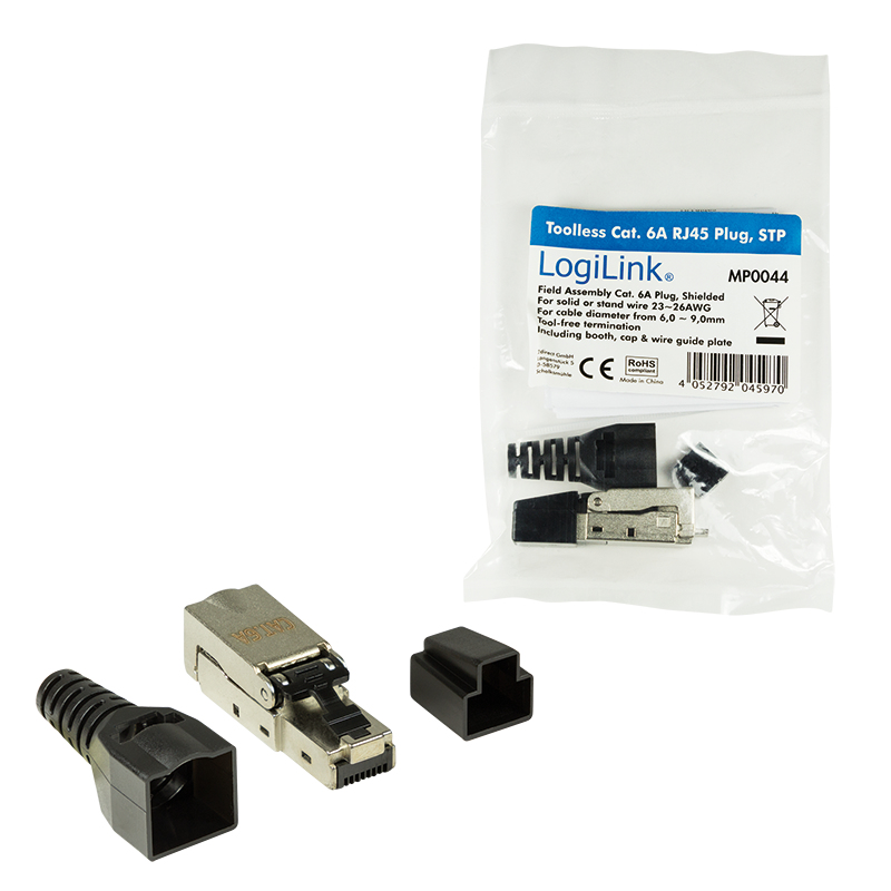LogiLink EconLine - Netzwerkanschluss - RJ-45 (M), Ansicht 3