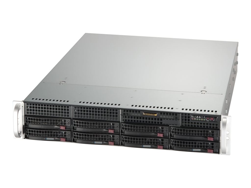 Supermicro Mainstream A+ Server 2015A-TR - Server - Rack-Montage - 2U - 1-Weg - keine CPU - RAM 0 GB - SATA/SAS 8.9 cm (3.5")