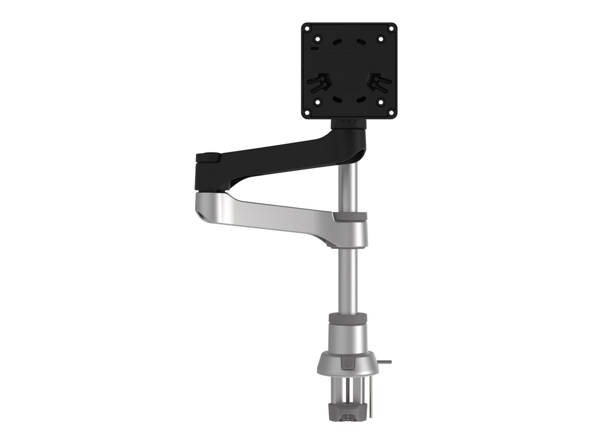 R-Go Zepher 4 - Befestigungskit (einstellbarer Monitorarm) - für LCD-Display - Aluminium - mattsilber, Ansicht 3