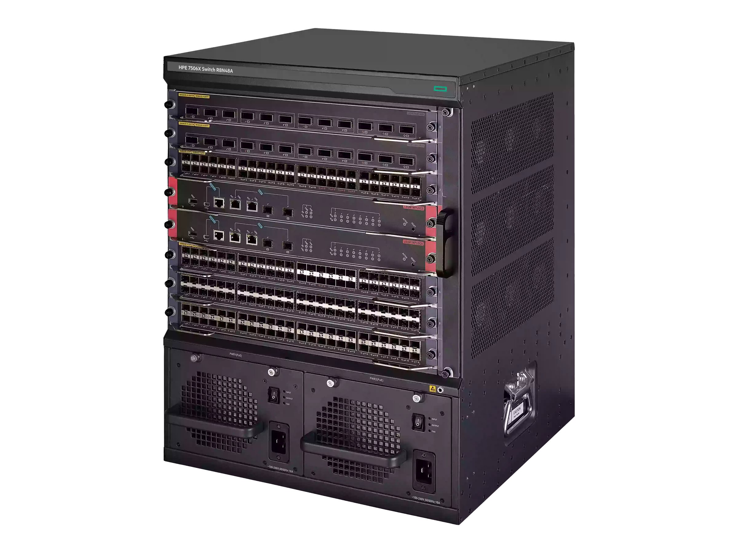 HPE 7506X PoE Ethernet Switch Chassis (R8N48A)