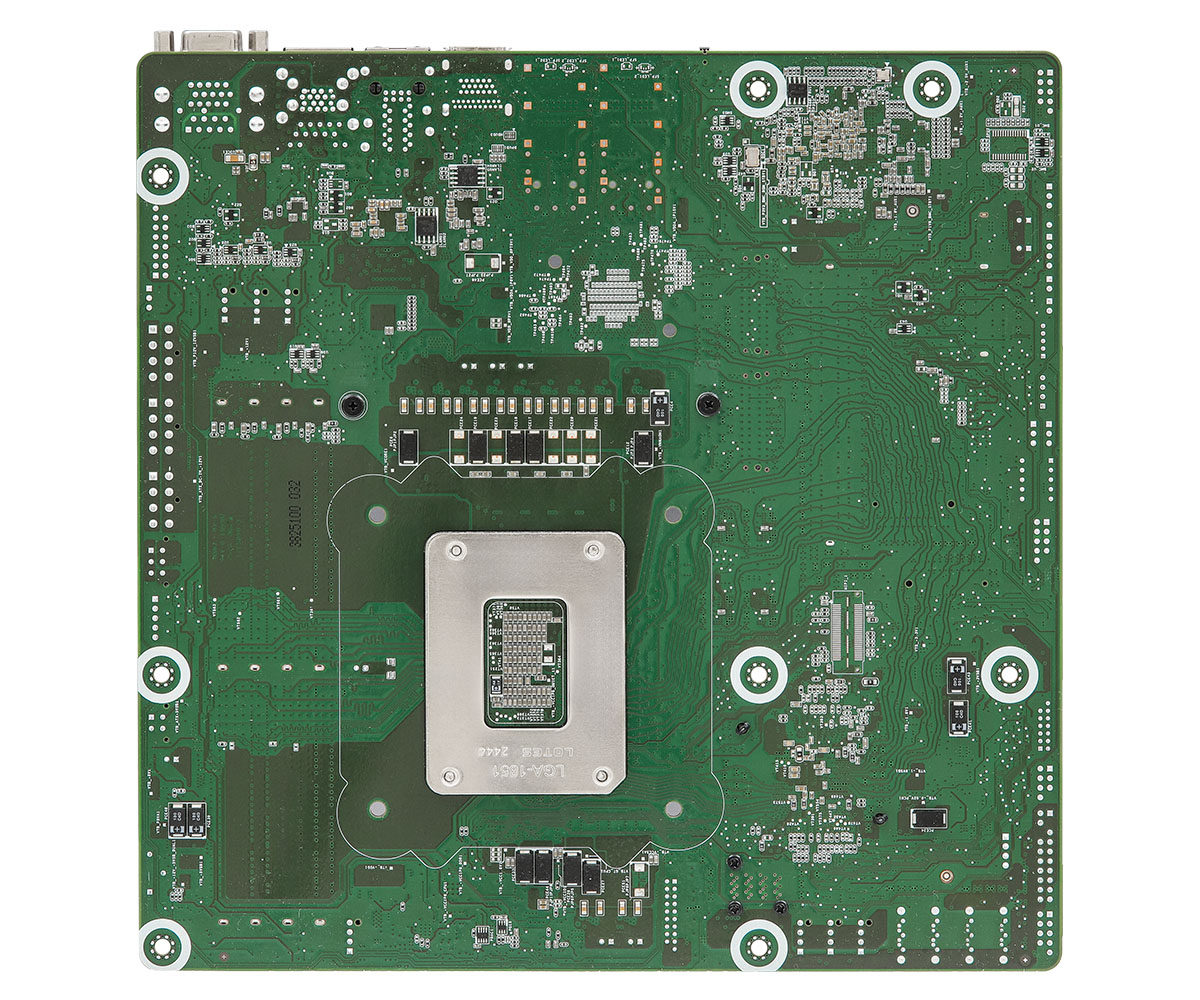 ASRock Z890D4U, Intel, LGA 1851 (Socket V1), Intel Core Ultra (Series 2), DDR5-SDRAM, 64 GB, DIMM - mATX, Ansicht 3