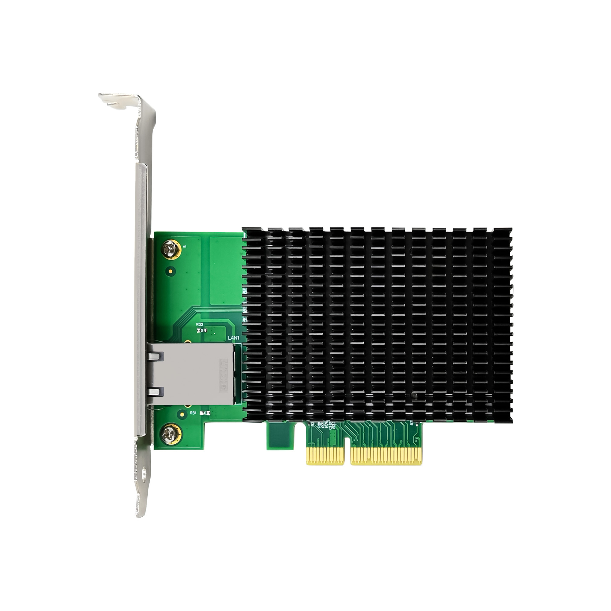 LevelOne Netzwerkadapter GNC-0210 10-Gigabit PCIe 1xRJ45 sw - Netzwerkkarte - PCI-Express, Ansicht 2