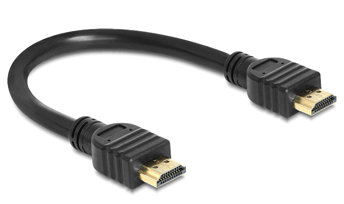 Delock High Speed HDMI with Ethernet - HDMI mit Ethernetkabel, Ansicht 3