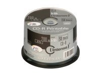 Intenso CD-R Intenso 700MB 50pcs Cakebox "printable inkjet" 52x (1801125)