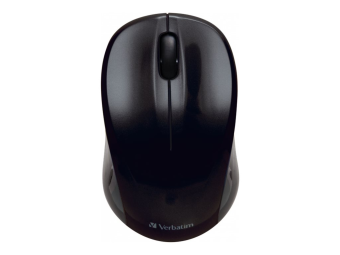 Verbatim Wireless Mouse GO NANO - Maus - optisch - kabellos - RF - kabelloser Empfänger (USB)