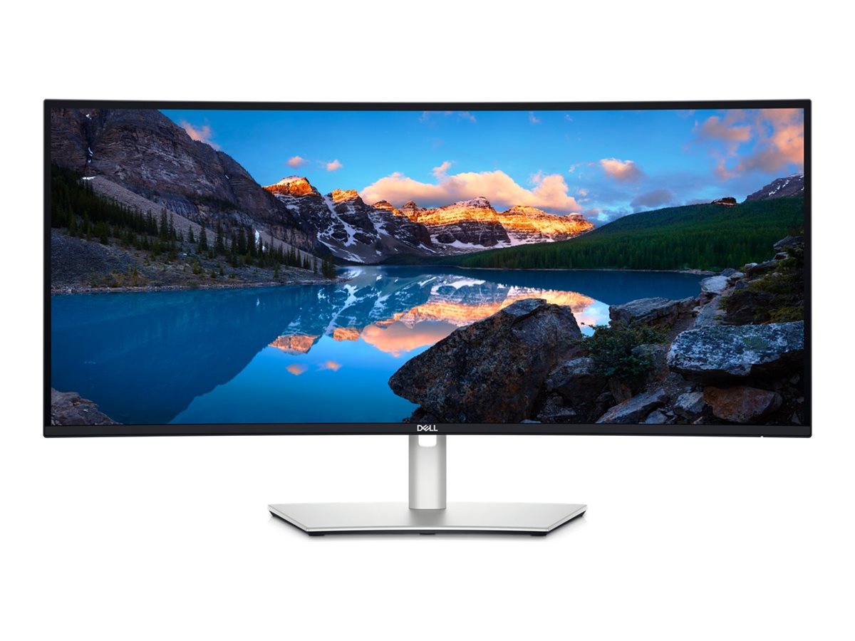 Dell UltraSharp U3425WE - LED-Monitor - gebogen - 86.4 cm (34") (34.14" sichtbar) - 3440 x 1440 UWQHD @ 120 Hz - IPS - 300 cd/m² - 2000:1 - 5 ms - Thunderbolt 4, HDMI, DisplayPort - Lautsprecher - mit 3 Jahre Basis-Hardware-Service mit Advanced Exch...