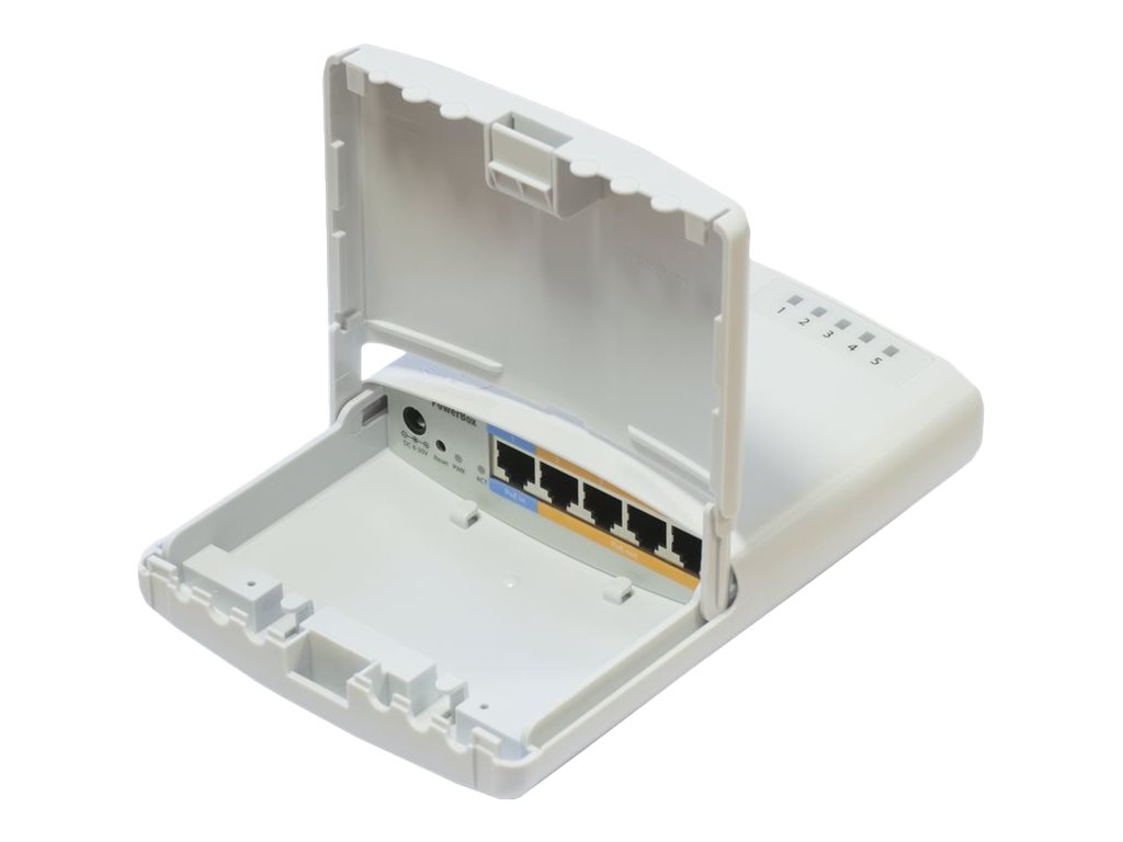 MikroTik RouterBOARD PowerBox - Router 4-Port-Switch, Ansicht 3