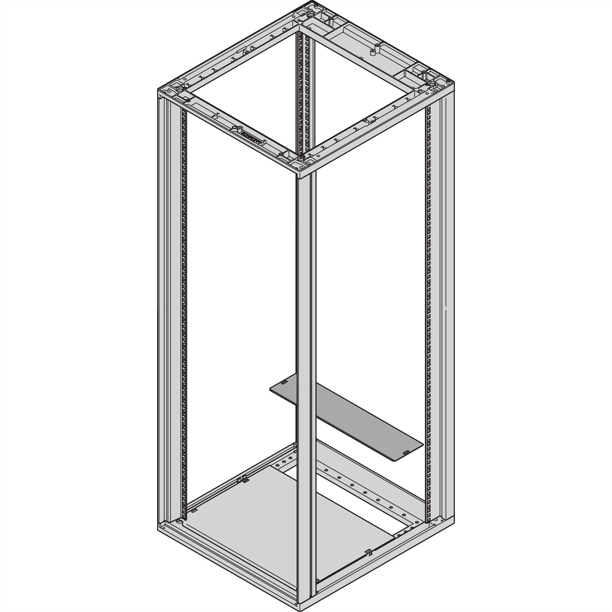 SCHROFF COVER PLATE F.BASE, Ansicht 2
