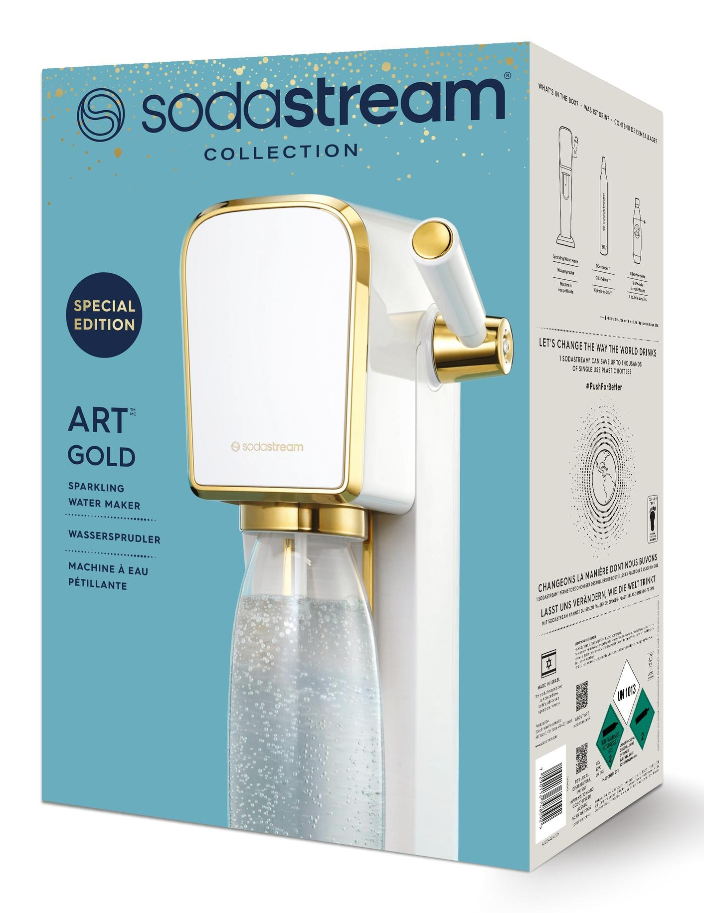 SodaStream Wassersprudler Art Weiss/Gold, Ansicht 2