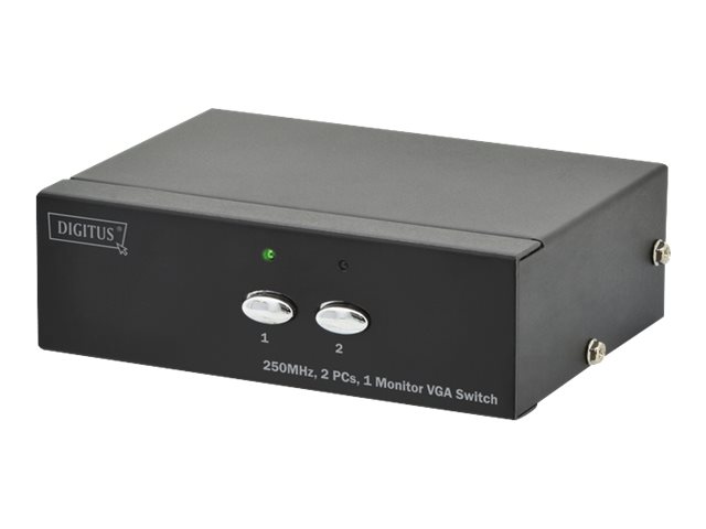 DIGITUS VGA Switch 2 PCs 1 Monitor